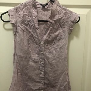 Express linen blouse size XS